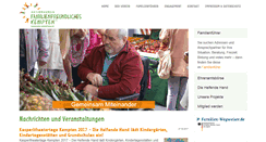 Desktop Screenshot of familien-kempten.de