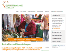 Tablet Screenshot of familien-kempten.de